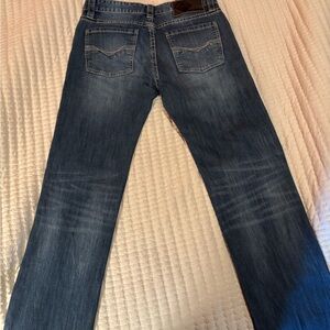 Rock and roll jeans REVOLVER STRAIGHTMen's Classic Blue Straight Jeans